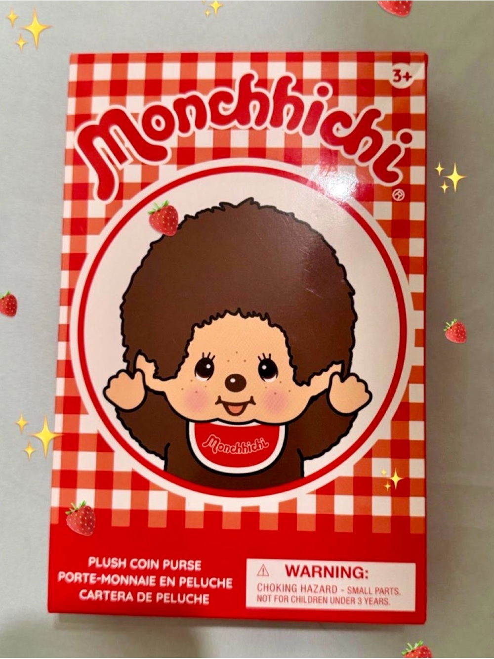 Monchhichi Plush Coin Purse